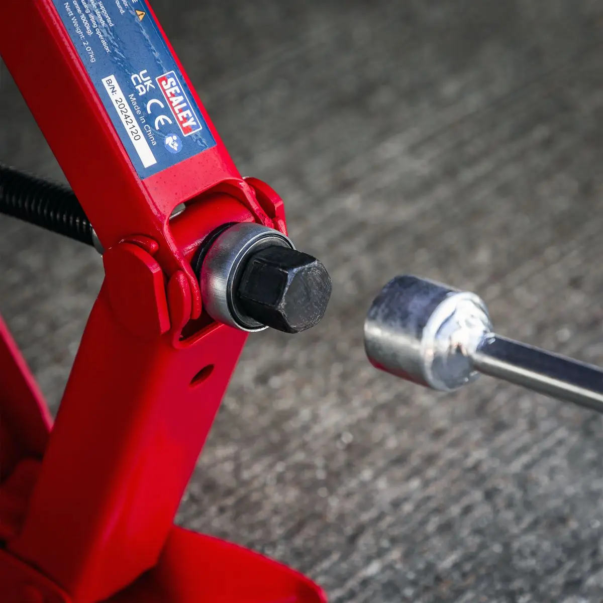 Sealey Heavy-Duty Scissor Jack 1 Tonne - Image 6