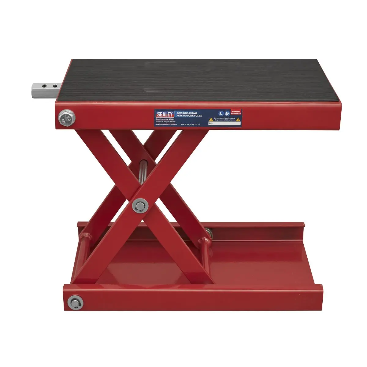 Sealey Motorcycle Scissor Stand 450kg Capacity - Image 11
