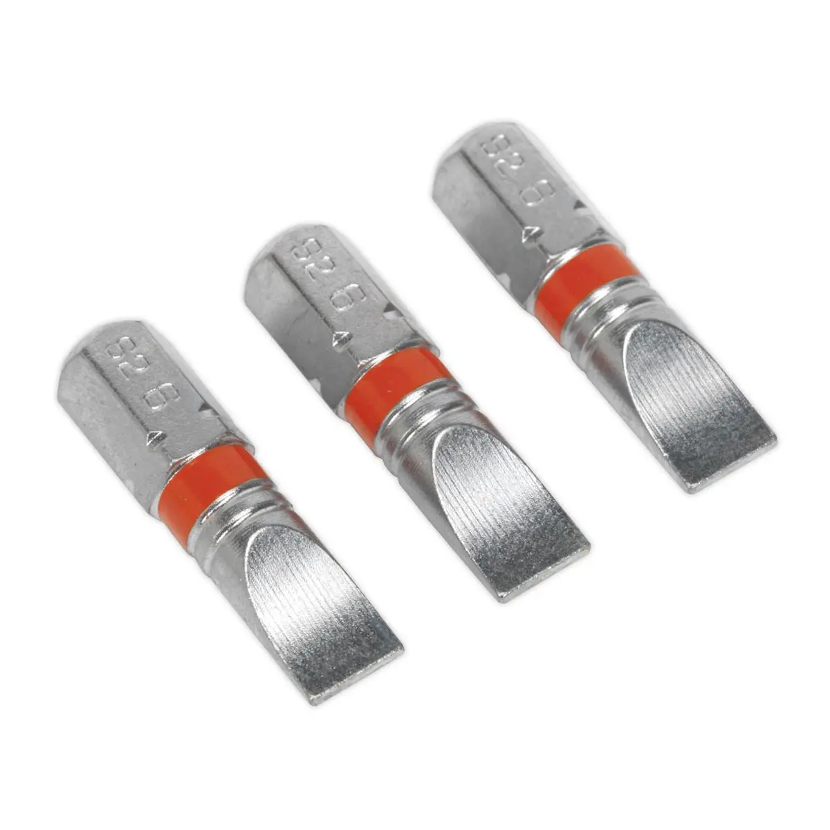 Sealey Screwdriver Bits Colour Coded S2 Steel 3 Pack Pozi Phillips Slotted 25mm 75mm - Image 40