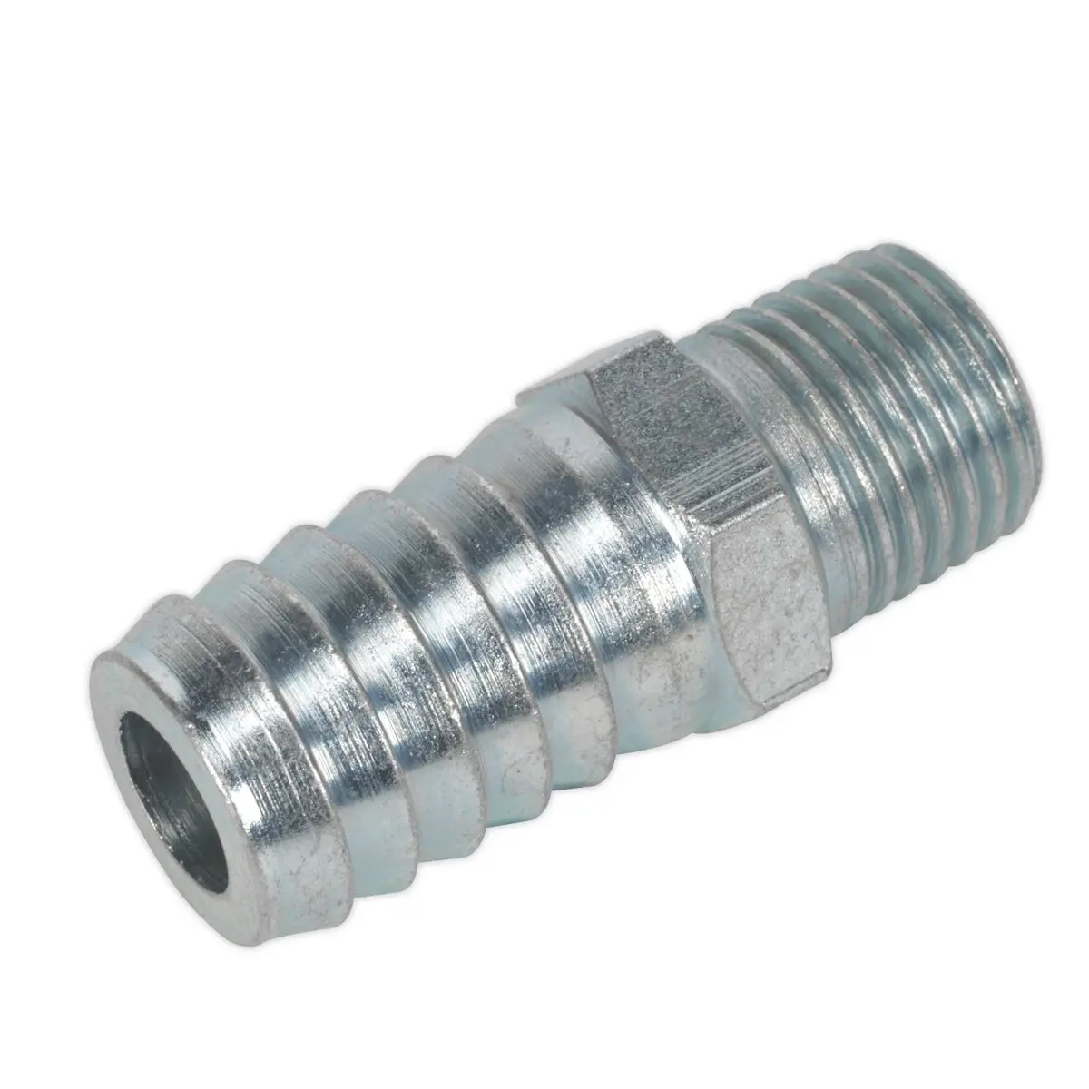 PCL Screwed Tailpiece Male 1/4"BSPT - 1/2" Hose Pack of 5 - Image 6