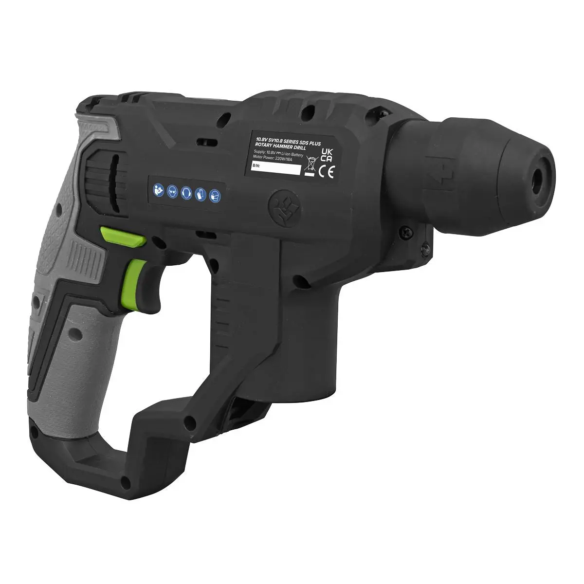 Sealey SDS Plus Rotary Hammer Drill 10.8V SV10.8 Series - Image 2