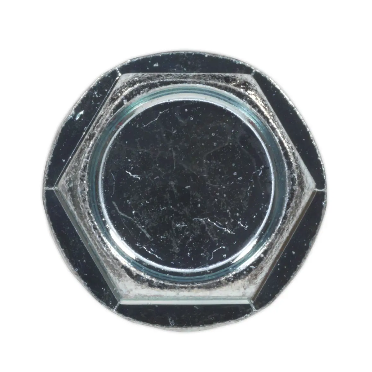 Sealey Self-Drilling Screw 6.3 x 25mm Hex Head Zinc Pack of 100 - Image 2