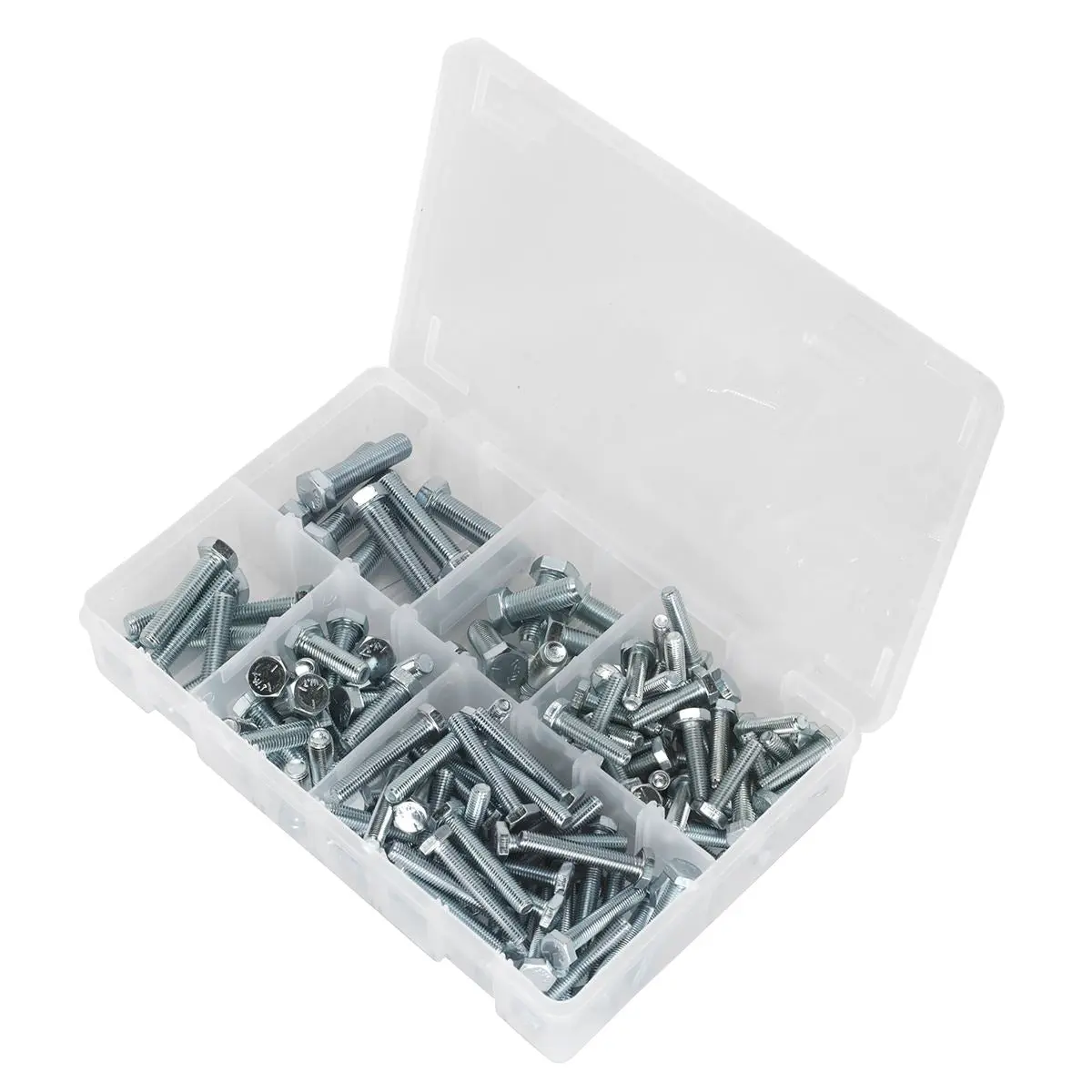 Sealey Setscrew Assortment 144pc 1/4"-3/8"UNF - Image 2