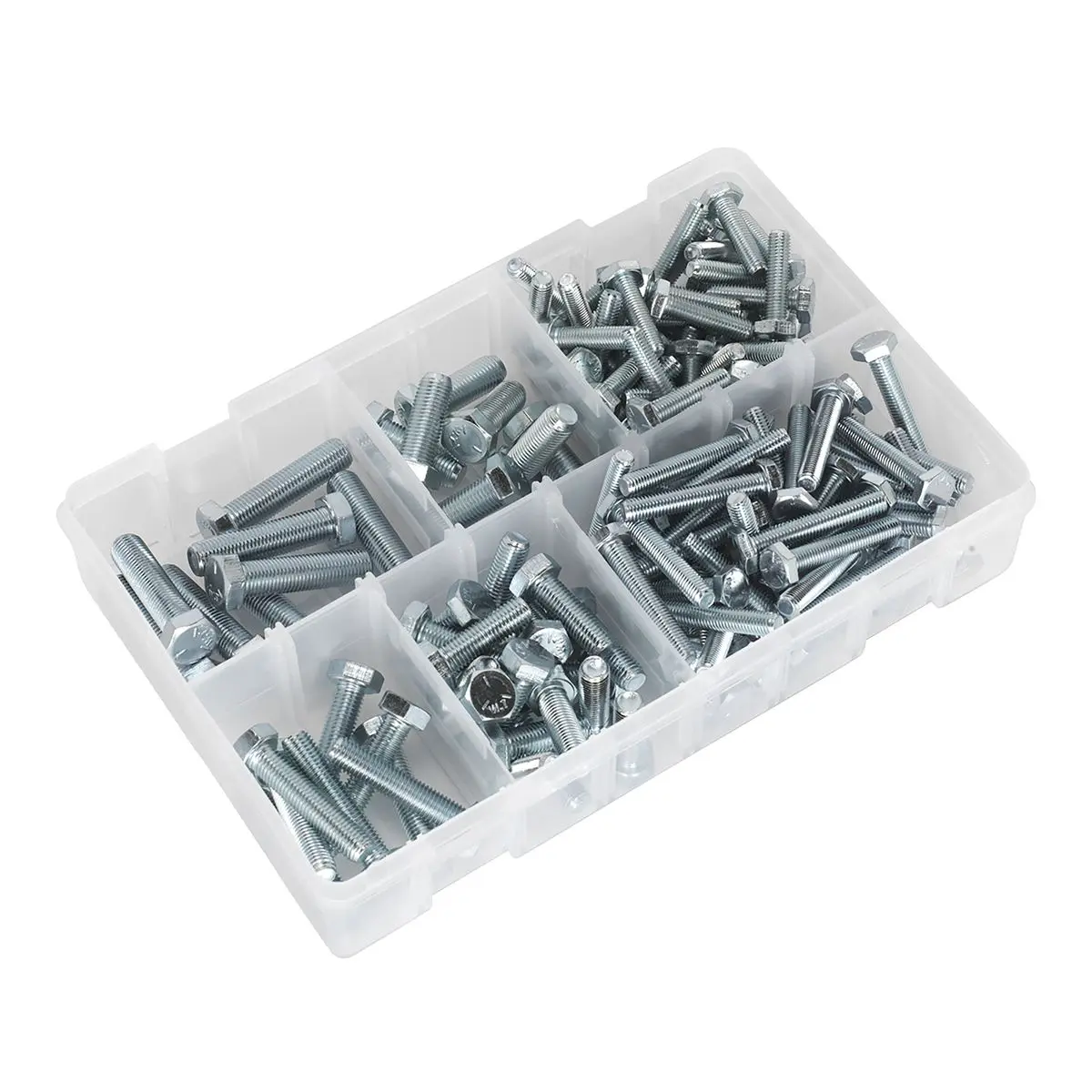 Sealey Setscrew Assortment 144pc 1/4"-3/8"UNF - Image 4