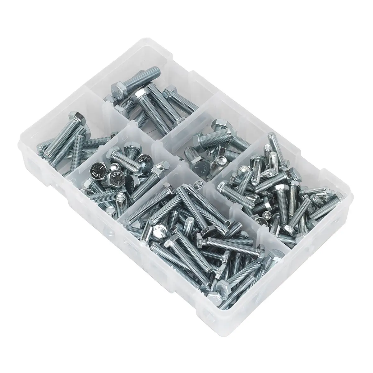 Sealey Setscrew Assortment 144pc 1/4"-3/8"UNF - Image 5