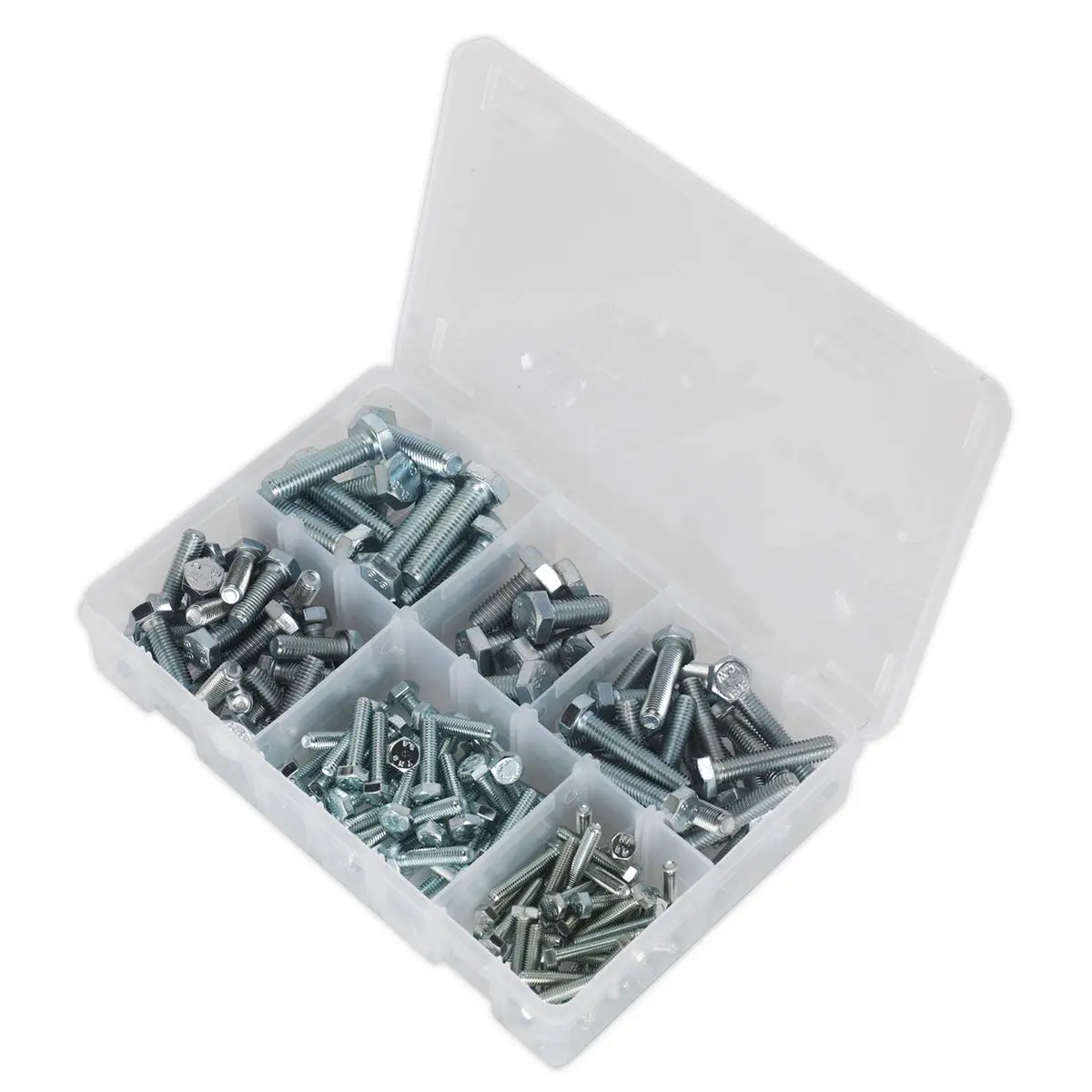 Sealey Setscrew Assortment 150pc Metric M5-M10 High Tensile - Image 2
