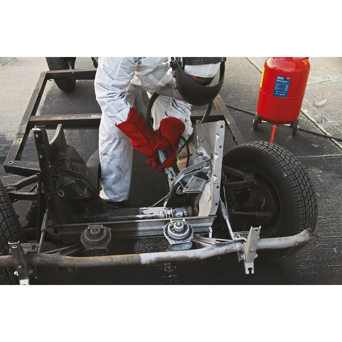 Sealey Shot & Soda Blasting Kit - Image 2