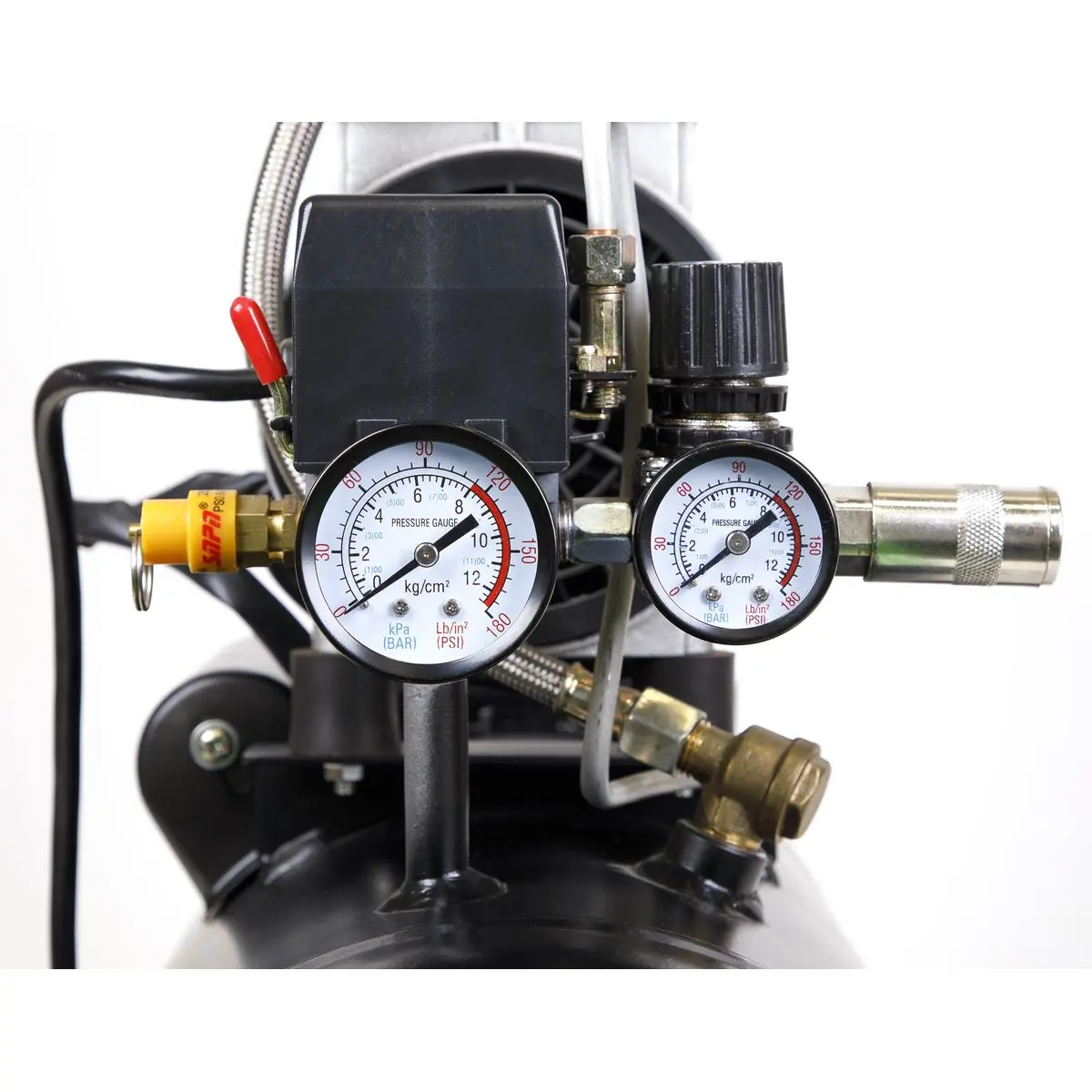 Sealey 24L Low Noise Direct Drive Air Compressor 1hp - Image 3