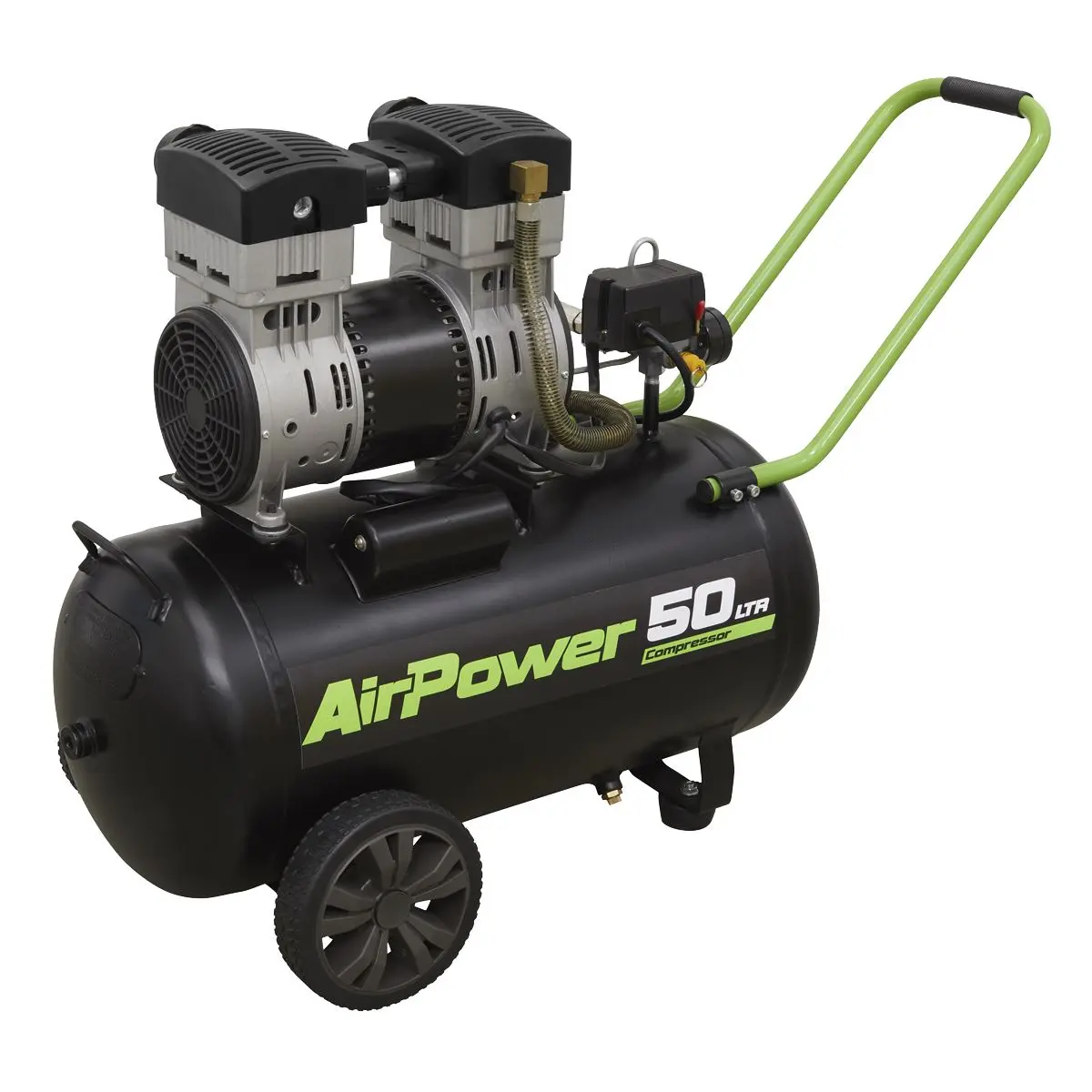 Sealey 50L Low Noise Direct Drive Air Compressor 1.6hp - Image 7