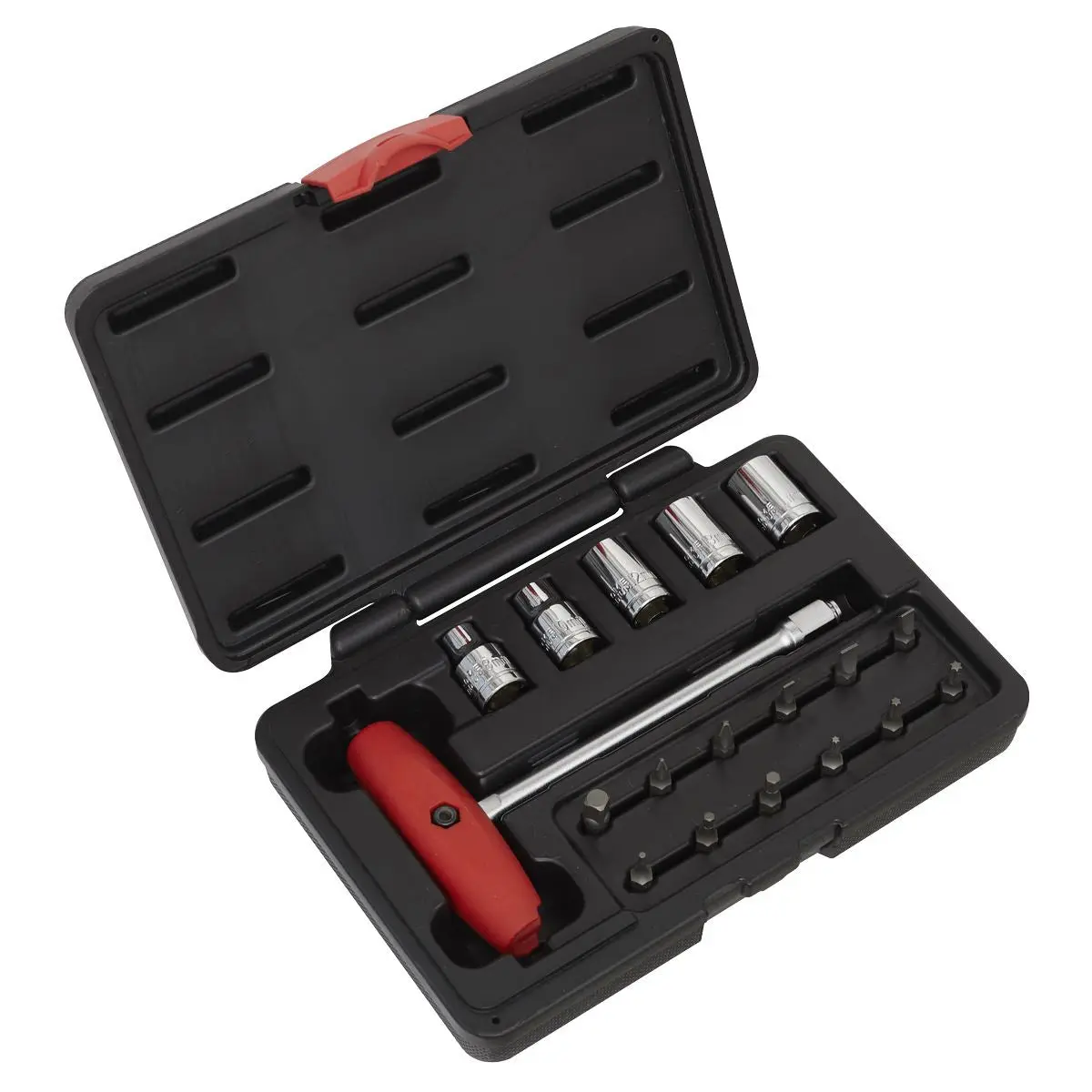 Sealey Socket and JIS Bit Set 18pc