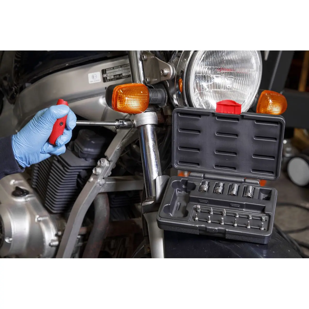 Sealey Socket and JIS Bit Set 18pc - Image 5