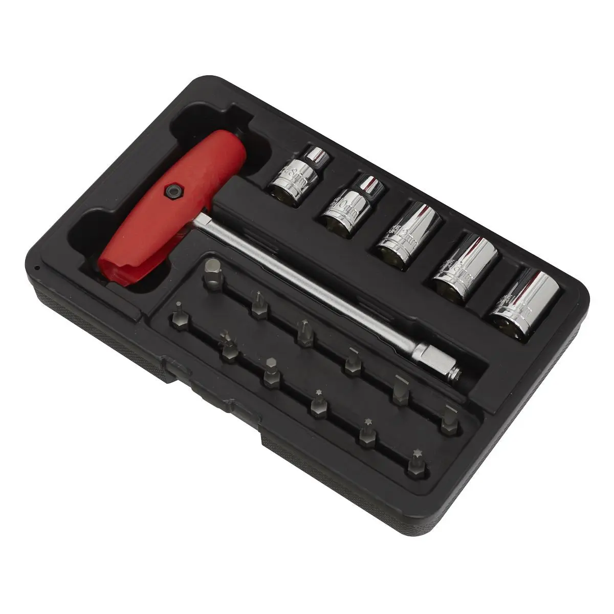 Sealey Socket and JIS Bit Set 18pc - Image 8