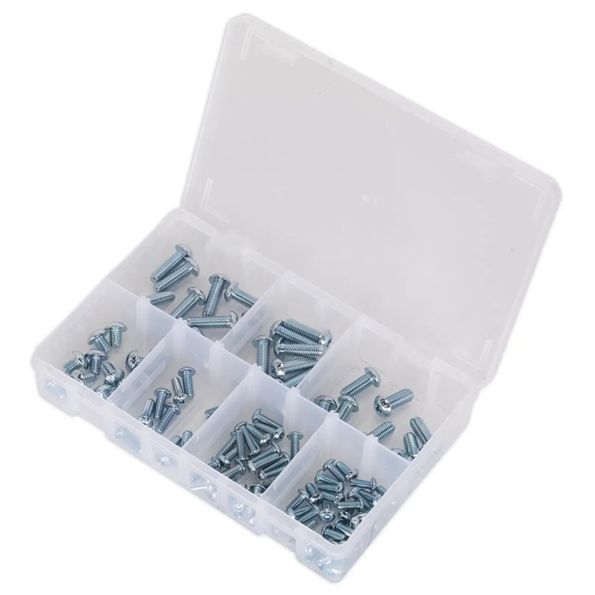 Sealey Socket Screw Assortment 108pc DIN 912 M5-M10 Button Head High Tensile 10.9 Metric - Image 3