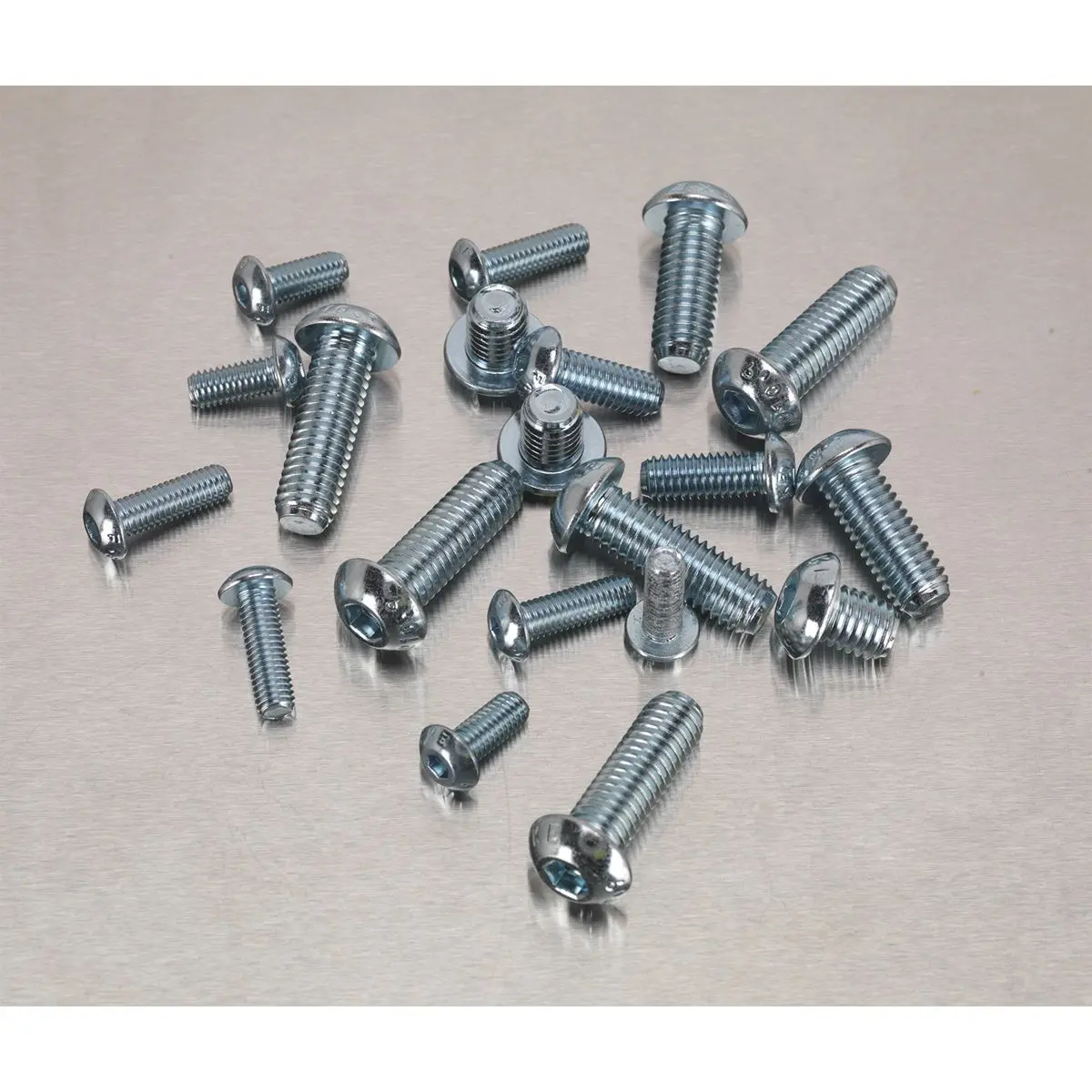 Sealey Socket Screw Assortment 108pc DIN 912 M5-M10 Button Head High Tensile 10.9 Metric - Image 6