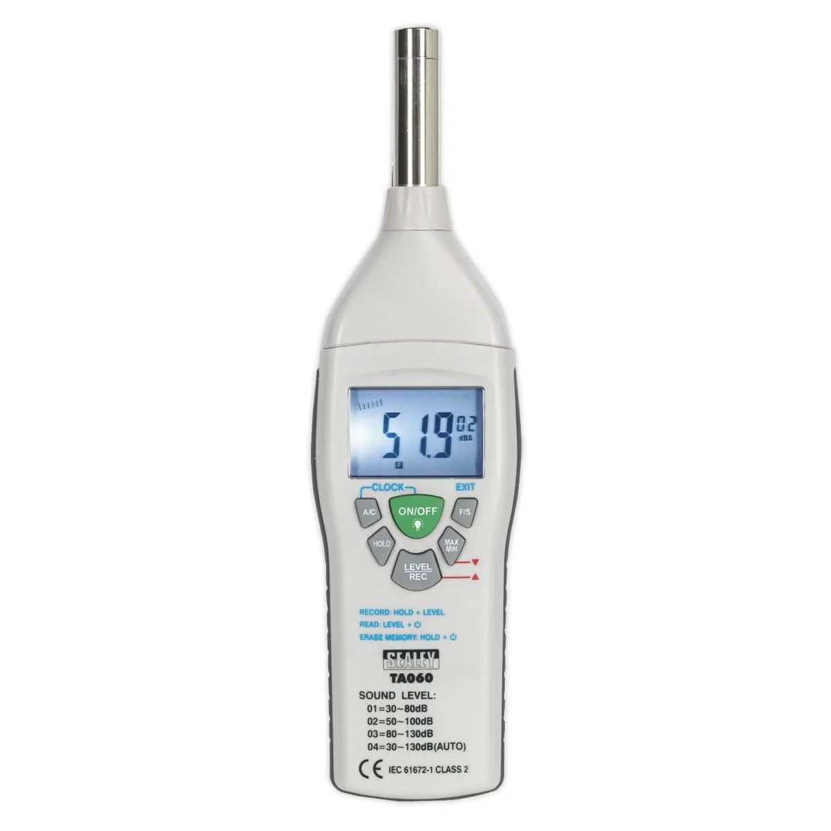Sealey Sound Level Meter - Image 2