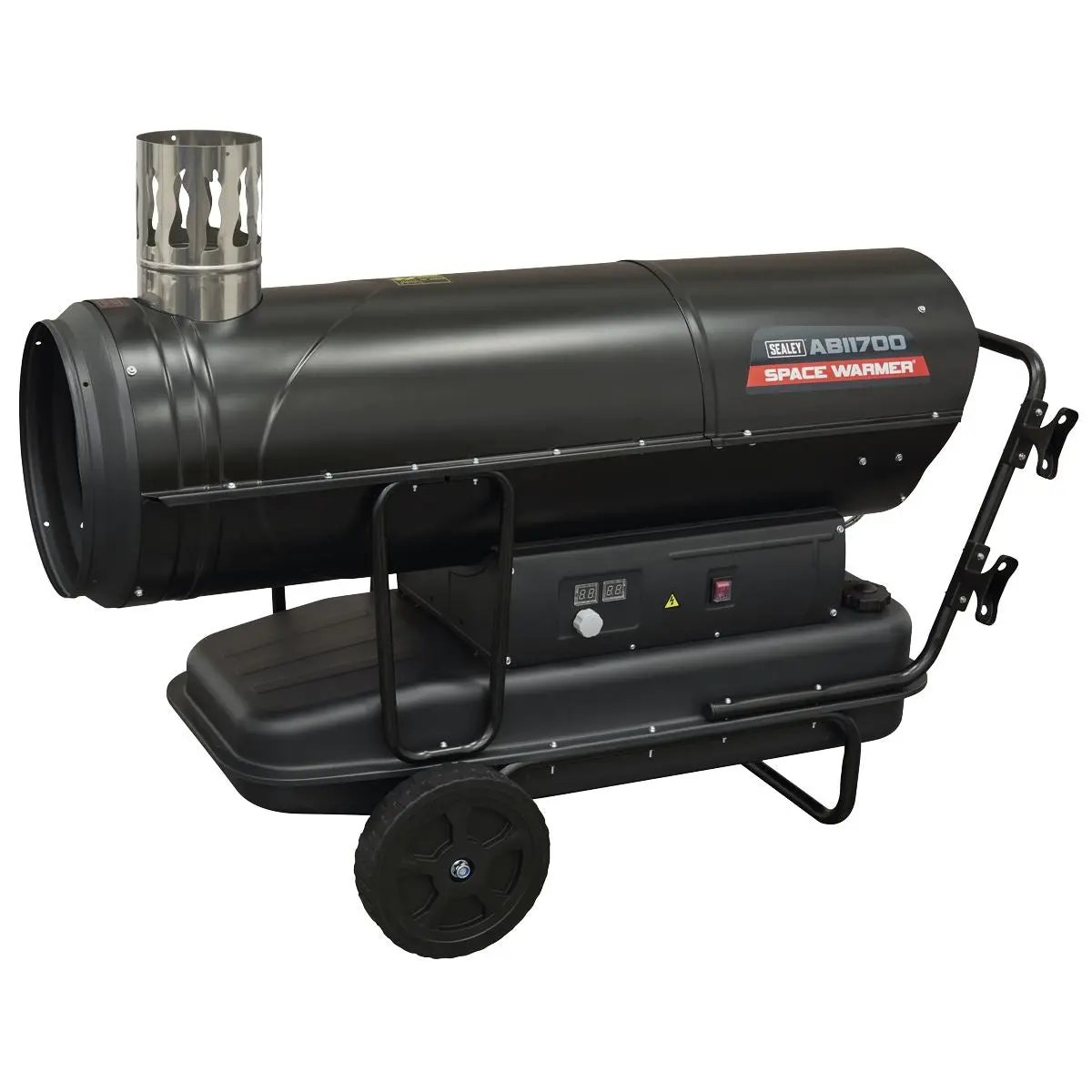 Sealey Space Warmer® Indirect Kerosene/Diesel Heater with Wheels 170,000Btu/hr