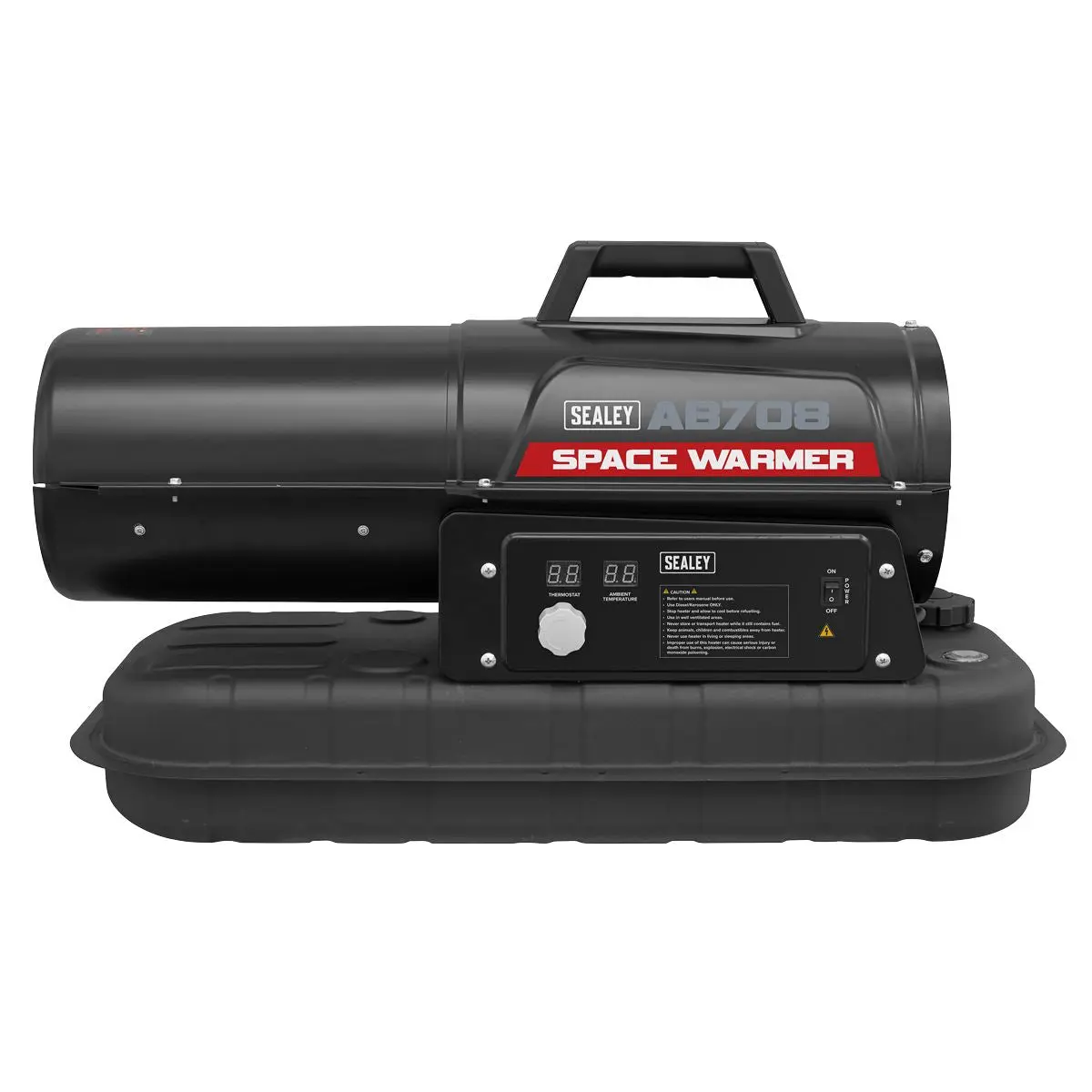 Sealey Space Warmer® Kerosene/Diesel Heater without Wheels 70,000Btu/hr - Image 4