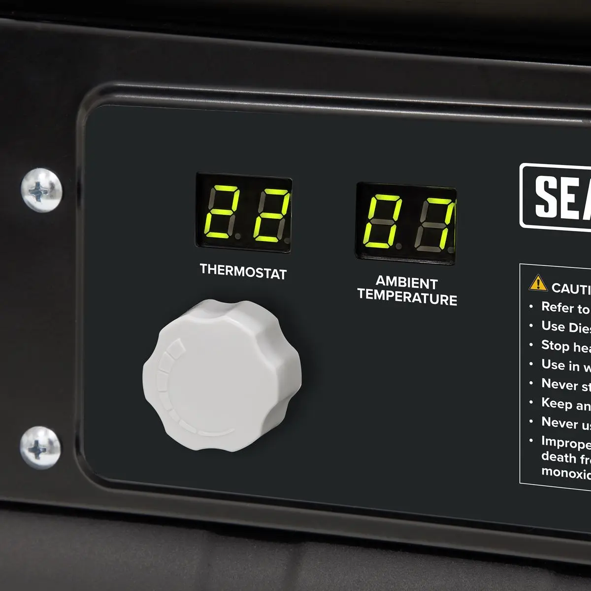 Sealey Space Warmer® Kerosene/Diesel Heater without Wheels 70,000Btu/hr - Image 7