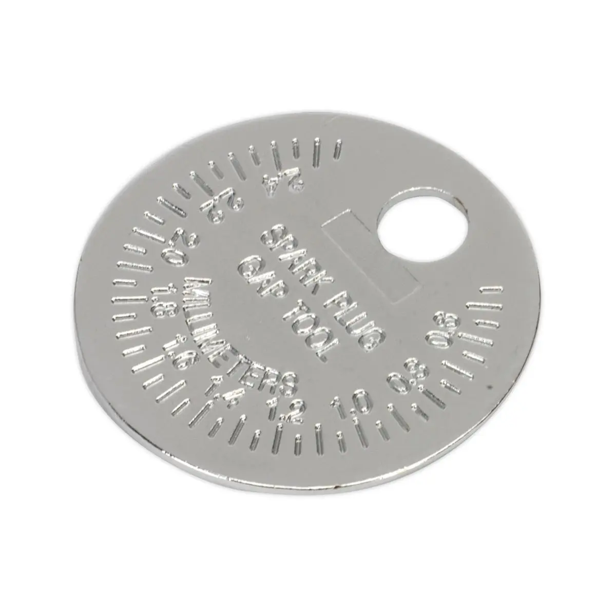 Sealey Spark Plug Gapper Circular Ramp Type 0.6-2.4mm (0.020" to 0.100") - Image 2