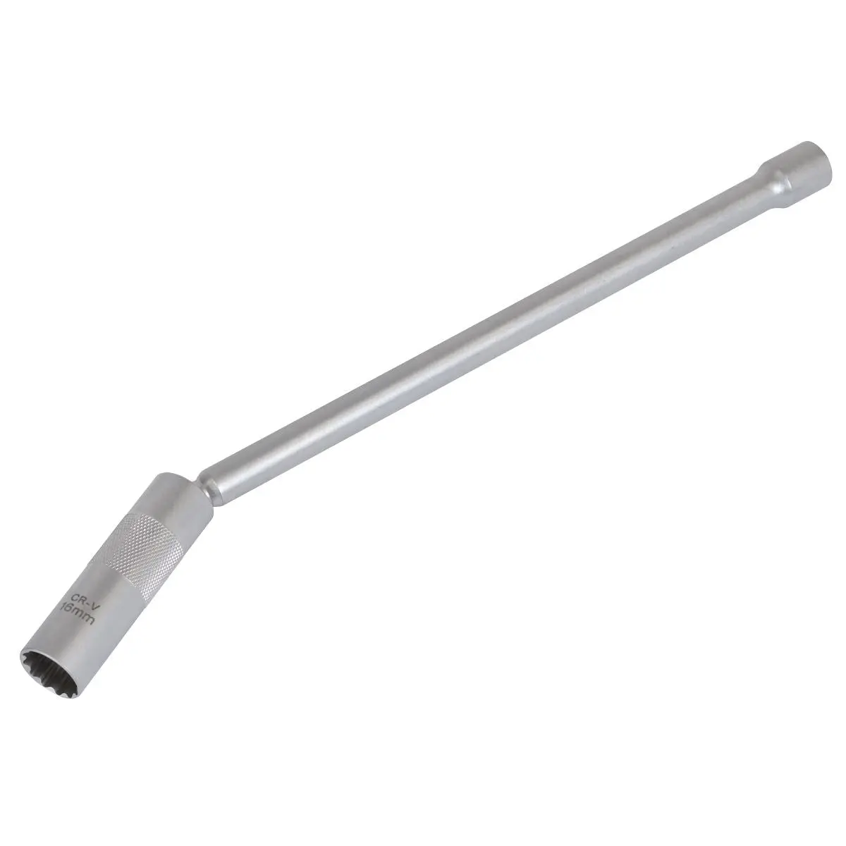 Sealey Spark Plug Socket with Universal Joint & Extension 3/8"Sq Drive 12-Point 16mm