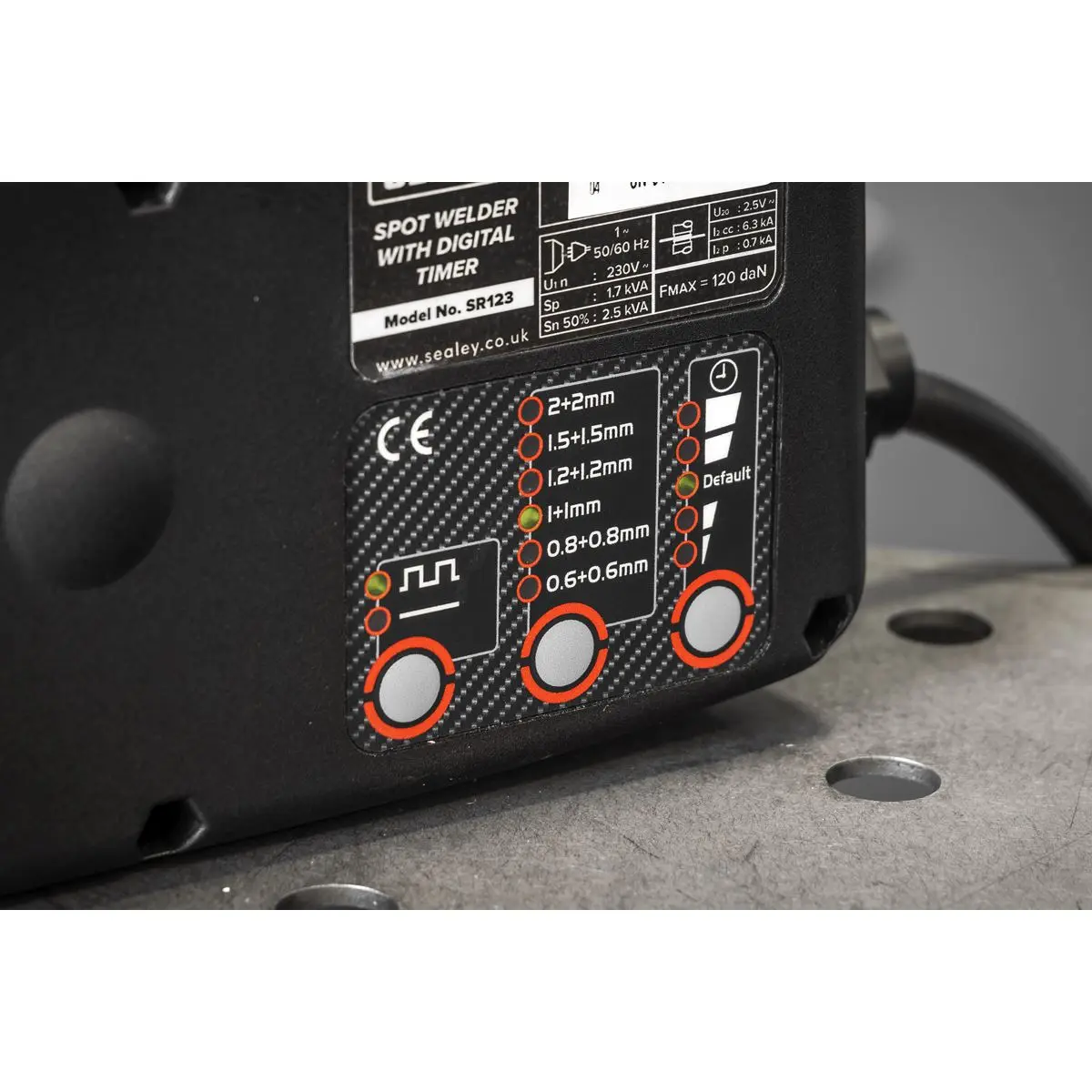 Sealey Spot Welder with Digital Timer - Image 8