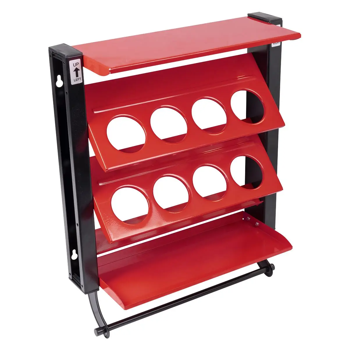 Sealey Spray Can Storage Rack with 8 Can Holders - Image 4
