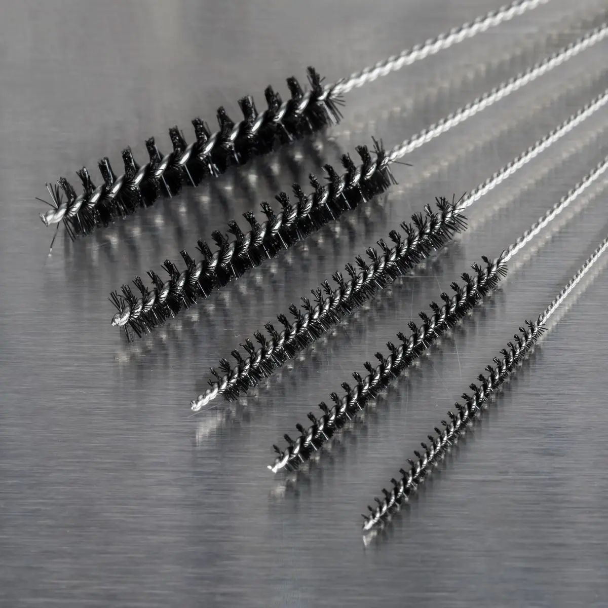 Sealey Spray Gun Cleaning Mini Brush Set 5pc - Image 7