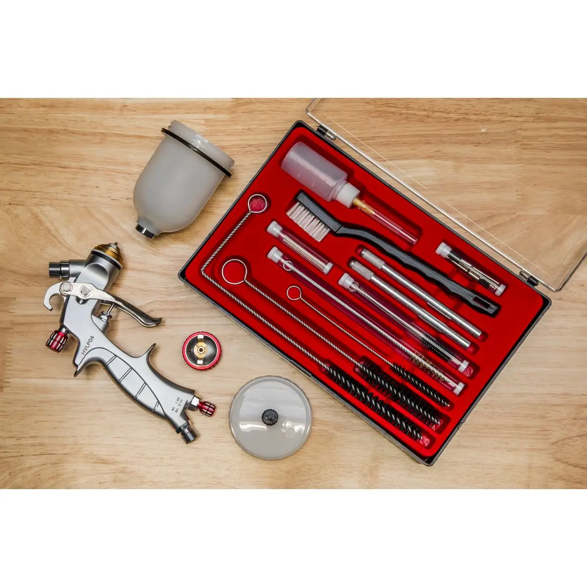 Sealey Spray Gun Cleaning Set 22pc - Image 9