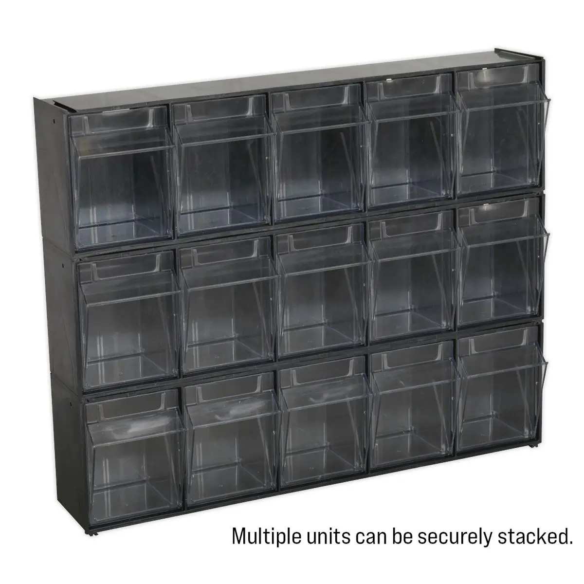 Sealey Stackable Cabinet Box 5 Bins - Image 3