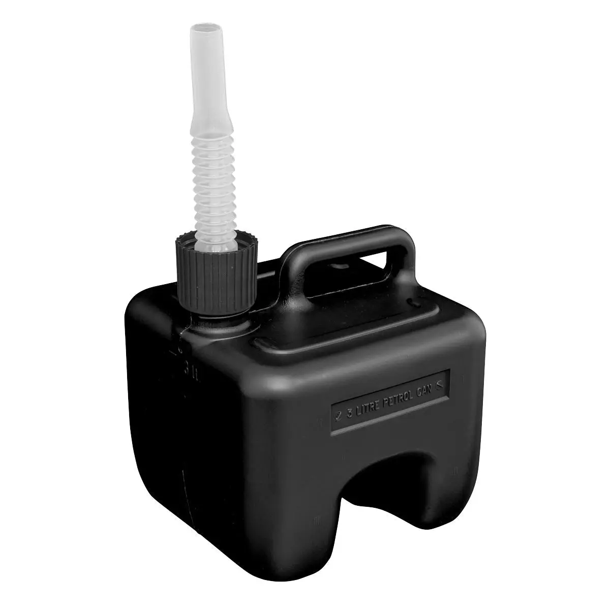Sealey Stackable Fuel Can 3L - Black - Image 2