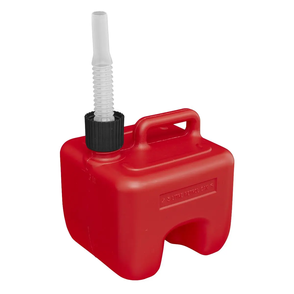 Sealey Stackable Fuel Can 3L - Red - Image 2