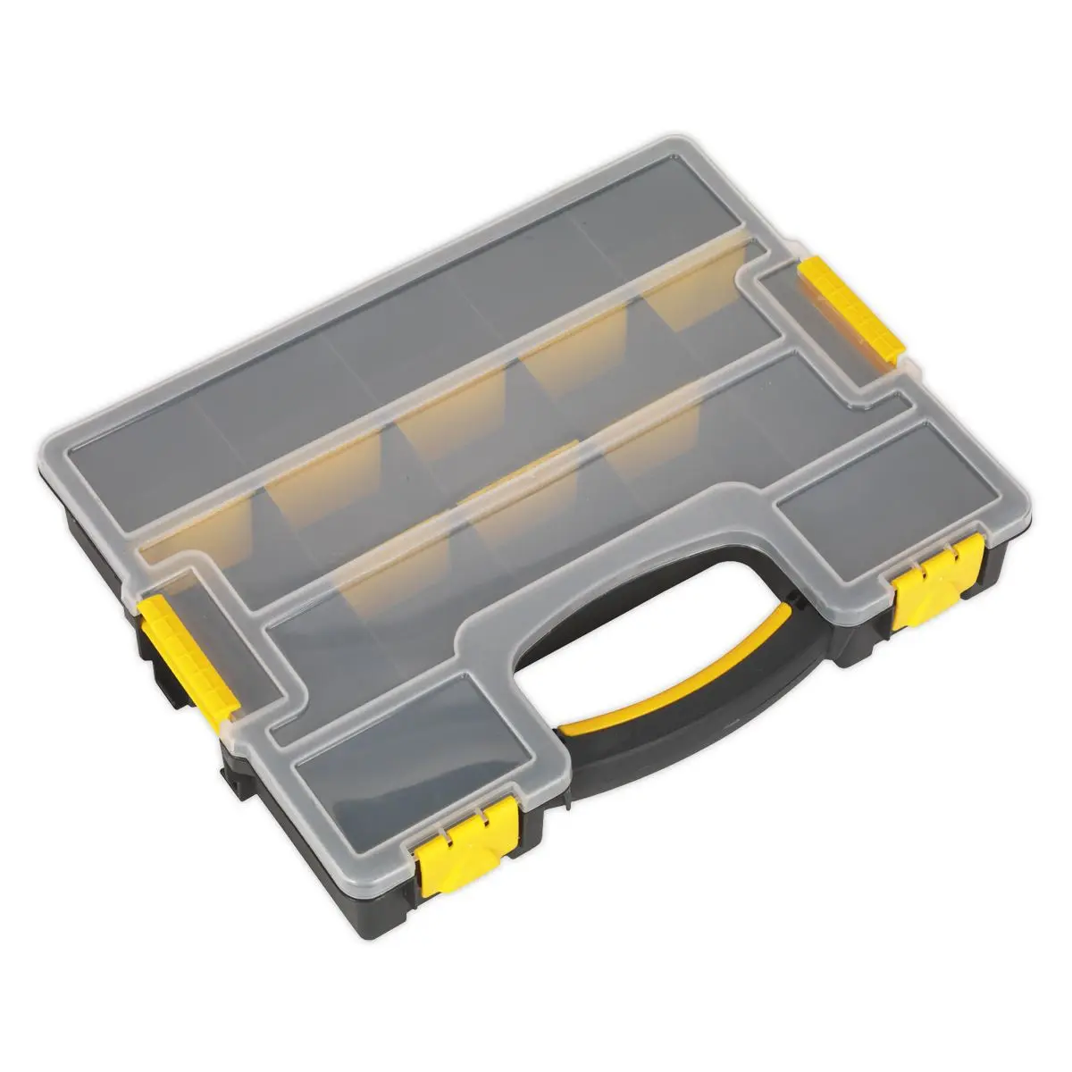 Sealey Stackable Parts Storage Case with Removable Compartments Tray Fixings - Image 5