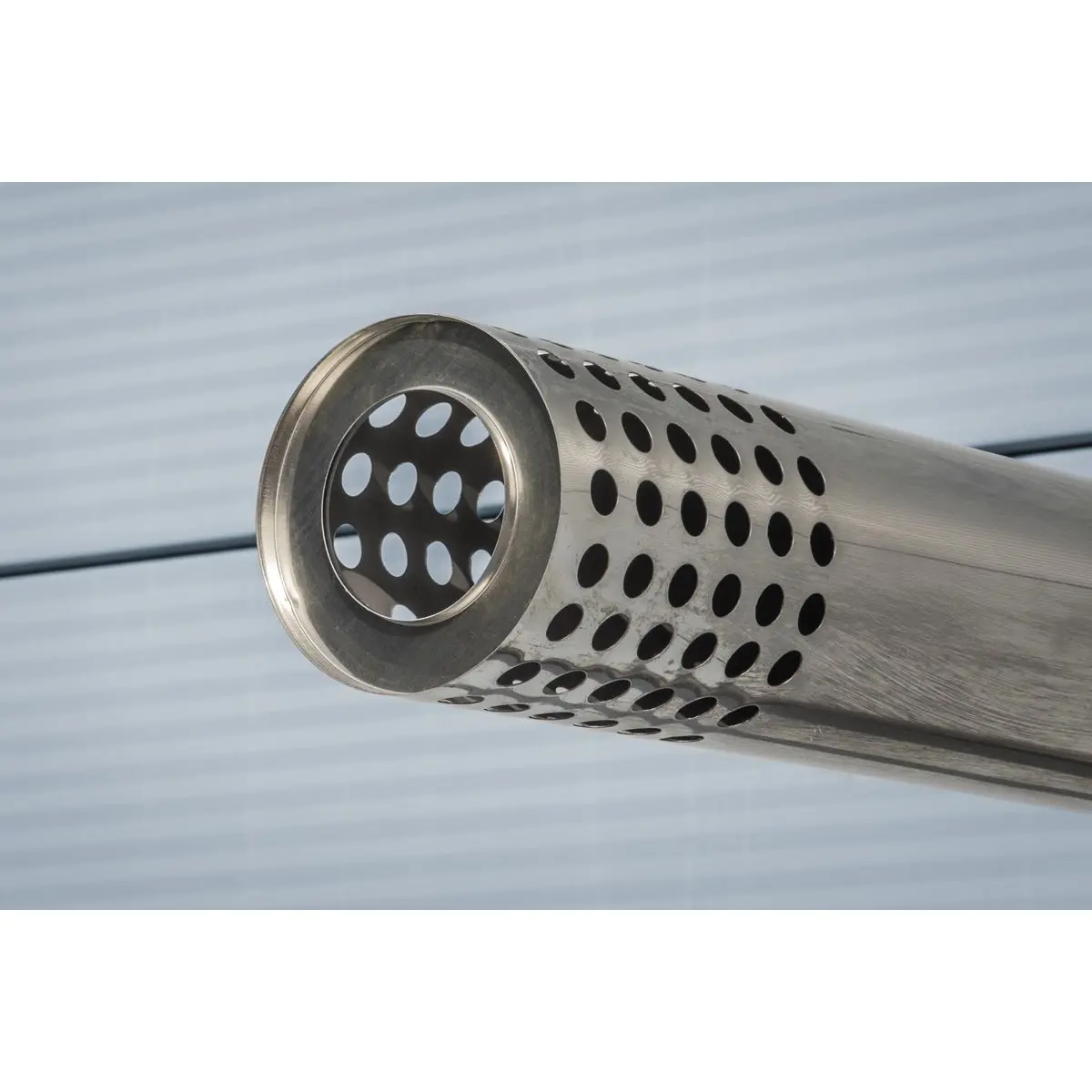 Sealey Stainless Steel Exhaust/Flue End Pipe for IR13/IR16 Ø100mm - 900mm - Image 2