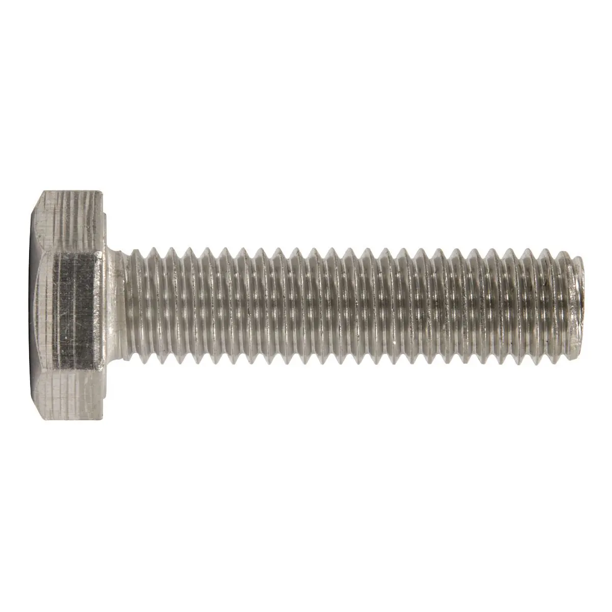 Sealey Stainless Steel Hex Head Set Screw DIN 933 - M10 X 40 A2 - Pack of 25 - Image 3