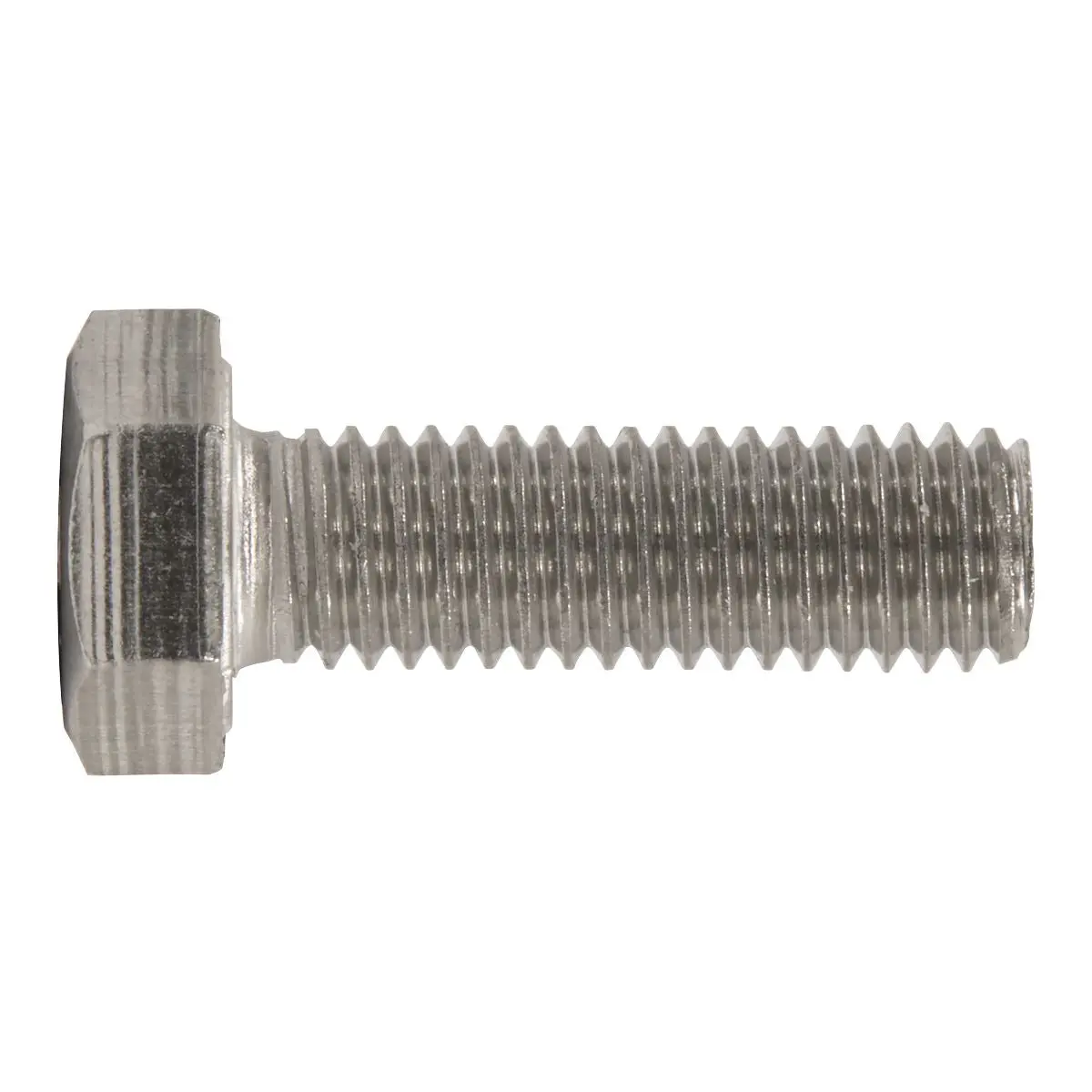 Sealey Stainless Steel Hex Head Set Screw DIN 933 - M8 X 25 A2 - Pack of 50 - Image 3