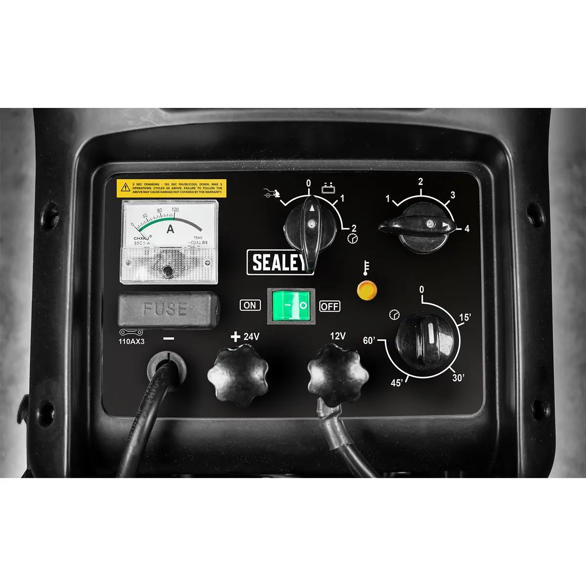 Sealey Starter/Charger 800/110A 12/24V 400V - Image 2