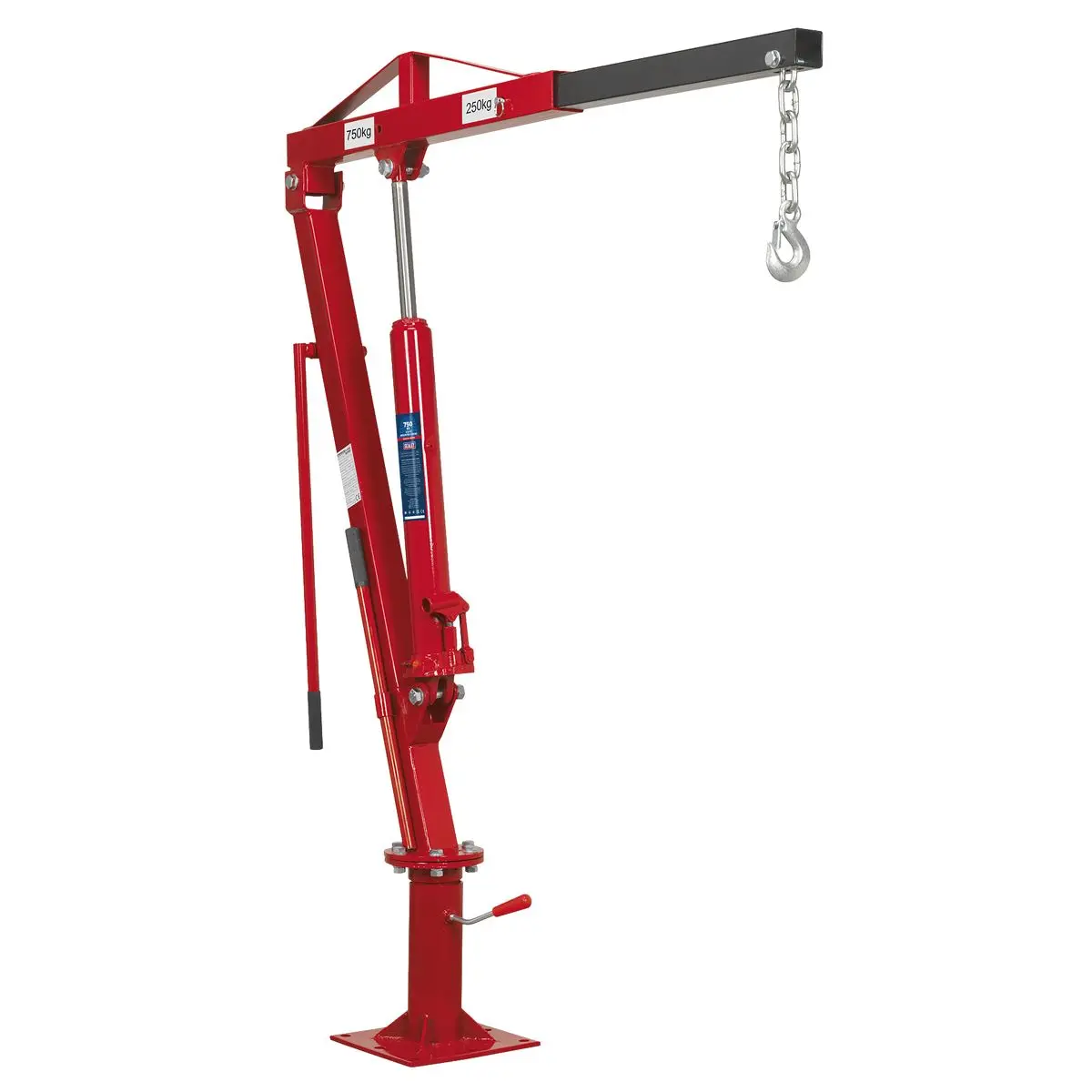 Sealey Static Mounted Crane 750kg - Image 4