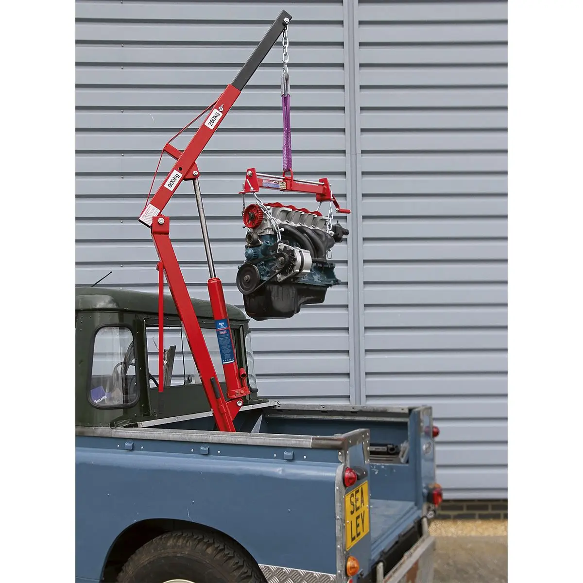 Sealey Static Mounted Crane 900kg - Image 7