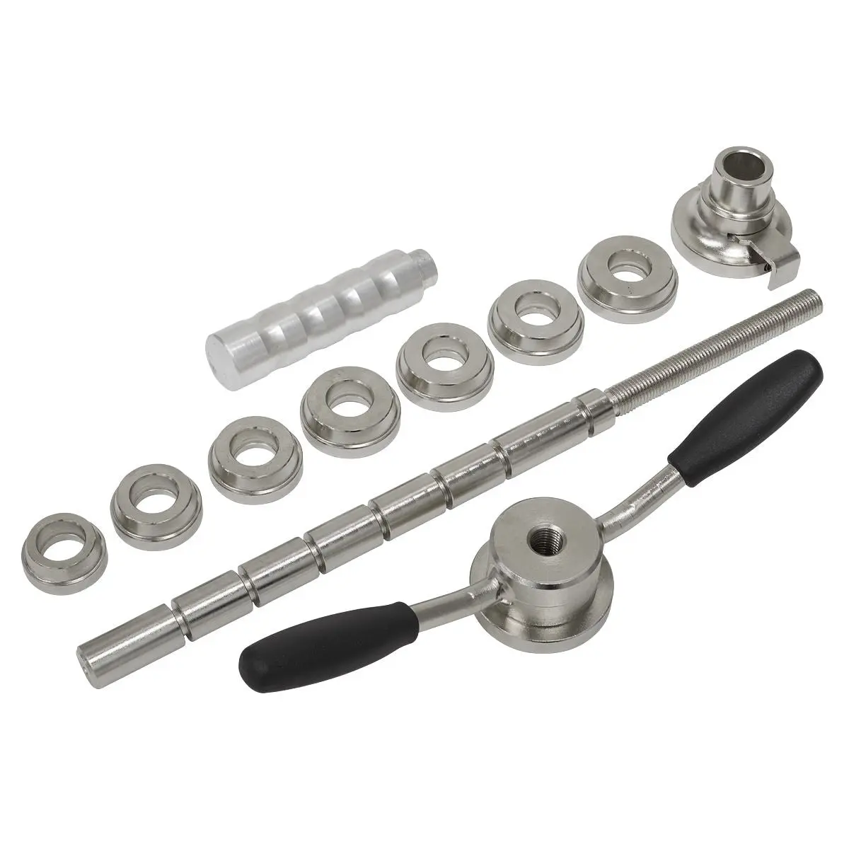 Sealey Motorcycle Steering Bearing Press - Image 2