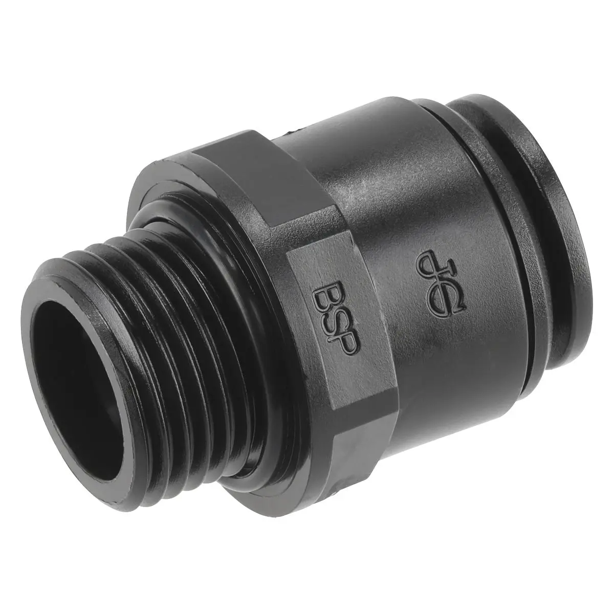 John Guest Straight Adaptor 15mm 1/2"BSP Pack of 2 (John Guest Speedfit® - PM011514E) - Image 2