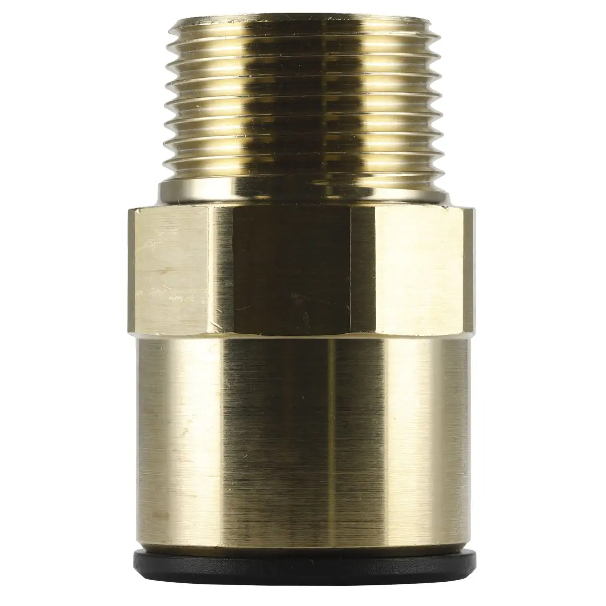John Guest Straight Adaptor 22mm x 3/4"BSPT Brass (John Guest Speedfit® - MM012206N) - Image 2