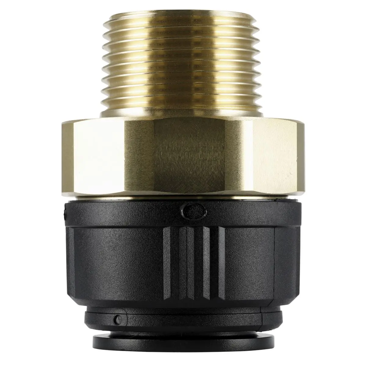 John Guest Straight Adaptor 28mm x 1"BSPT Brass (John Guest Speedfit® - MM012808N) - Image 2