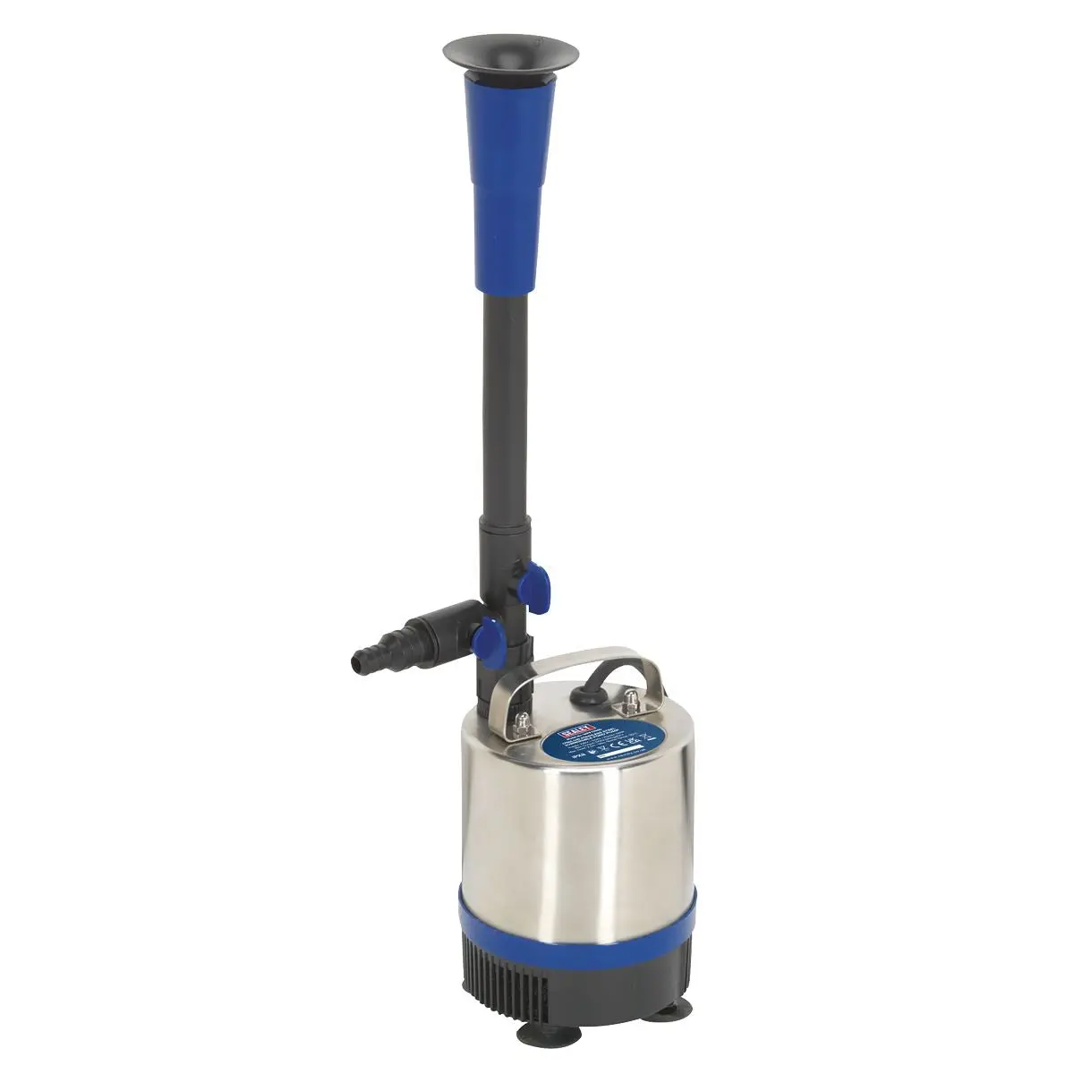 Sealey Submersible Pond Pump Stainless Steel 1750L/hr 230V - Image 7