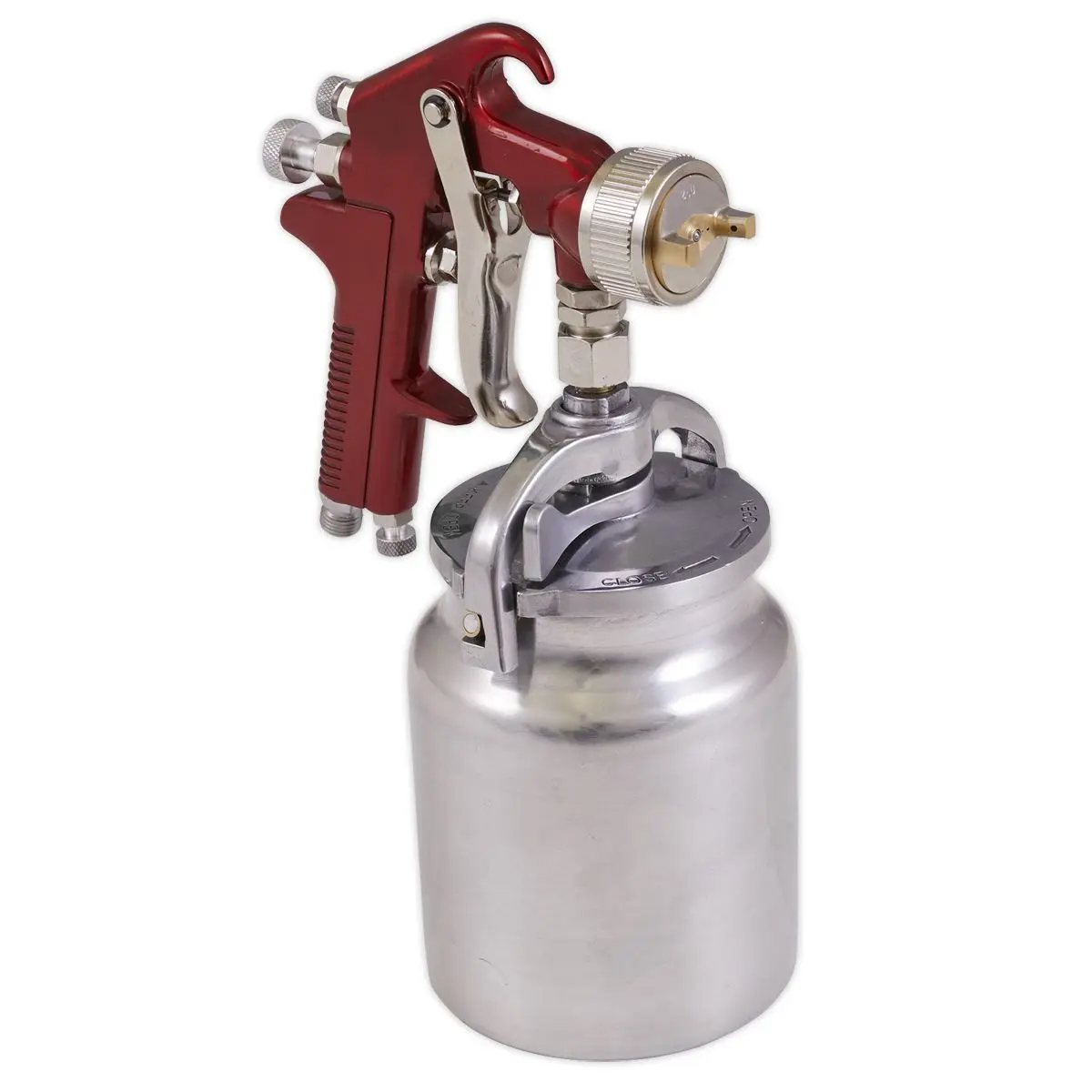 Sealey Suction Feed Spray Gun 2mm Set-Up - Image 10