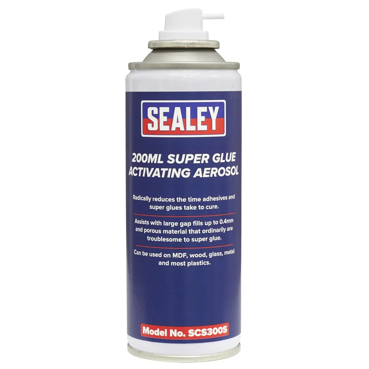 Sealey Super Glue Activating Aerosol 200ml - Image 2