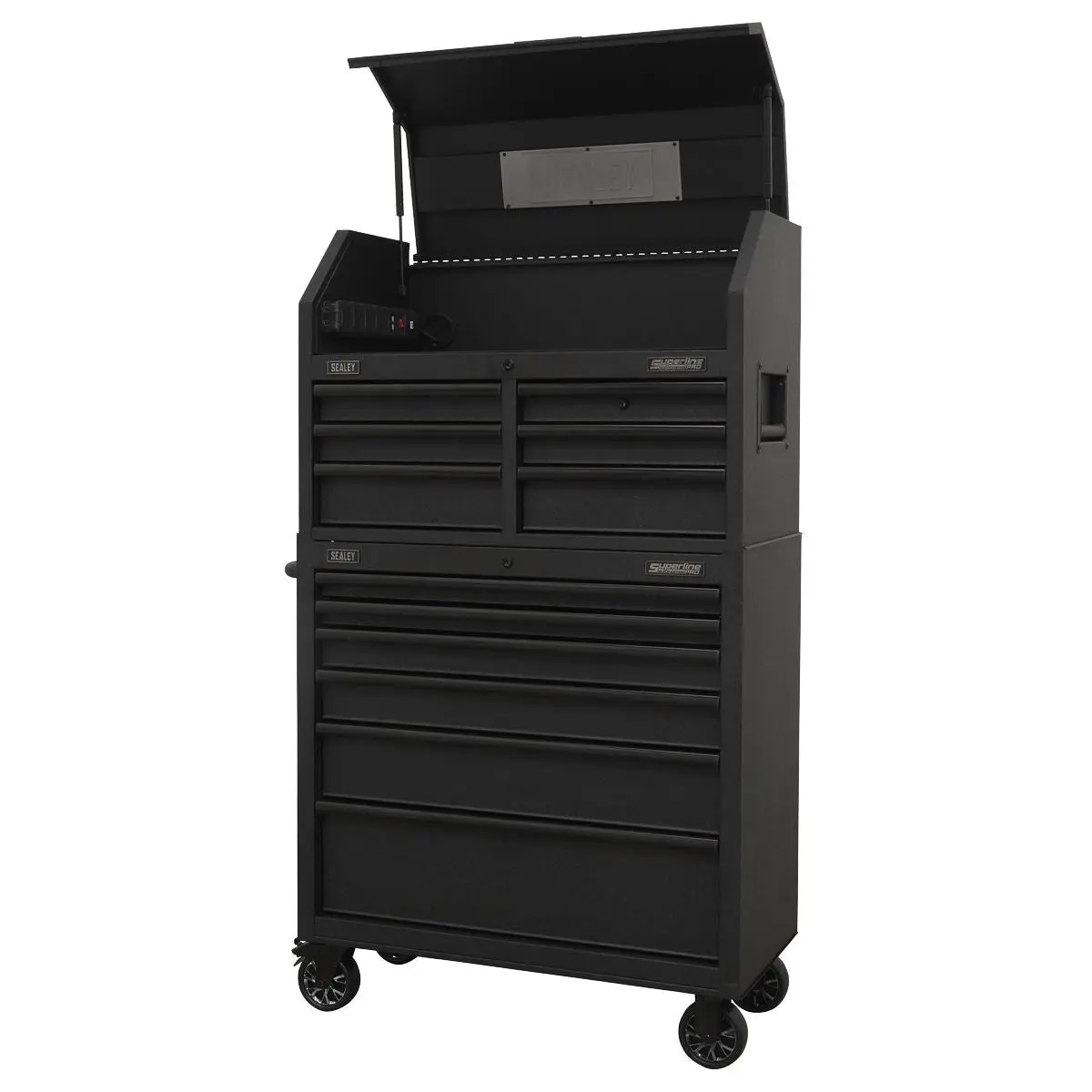 Sealey Superline Pro 12 Drawer Tool Chest Combination with Power Bar - Image 4
