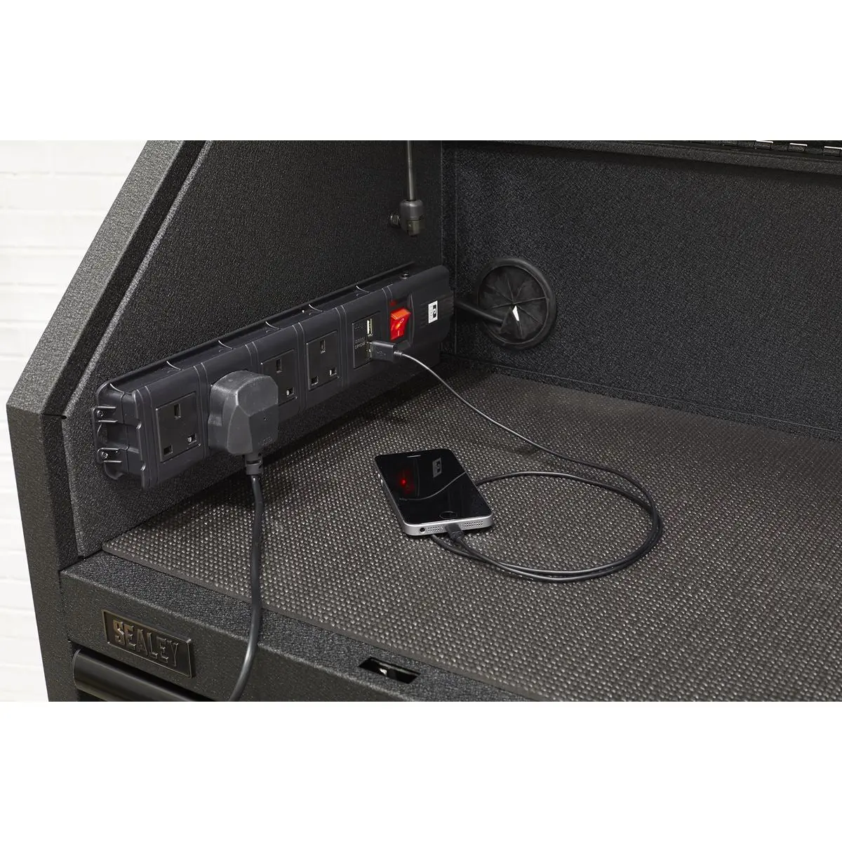 Sealey Superline Pro 9 Drawer Tool Chest Combination with Power Strip - Image 10