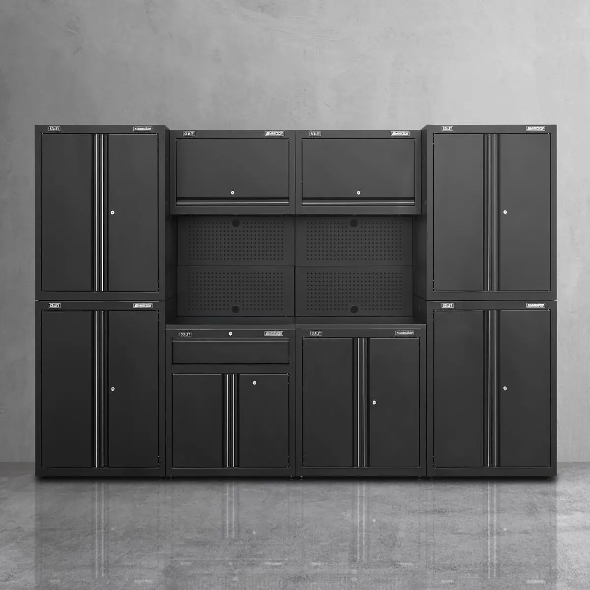 Sealey Superline Pro Rapid-Fit 3.1m Modular Garage Storage System - Image 2