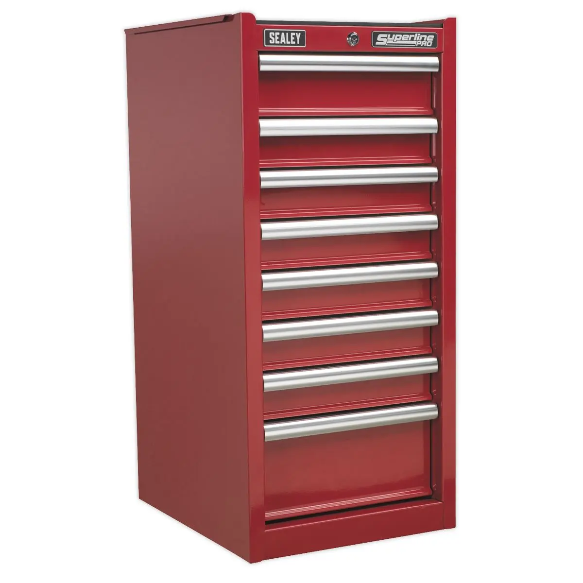 Sealey Superline Pro Hang-On Chest 8 Drawer with Ball-Bearing Slides - Red