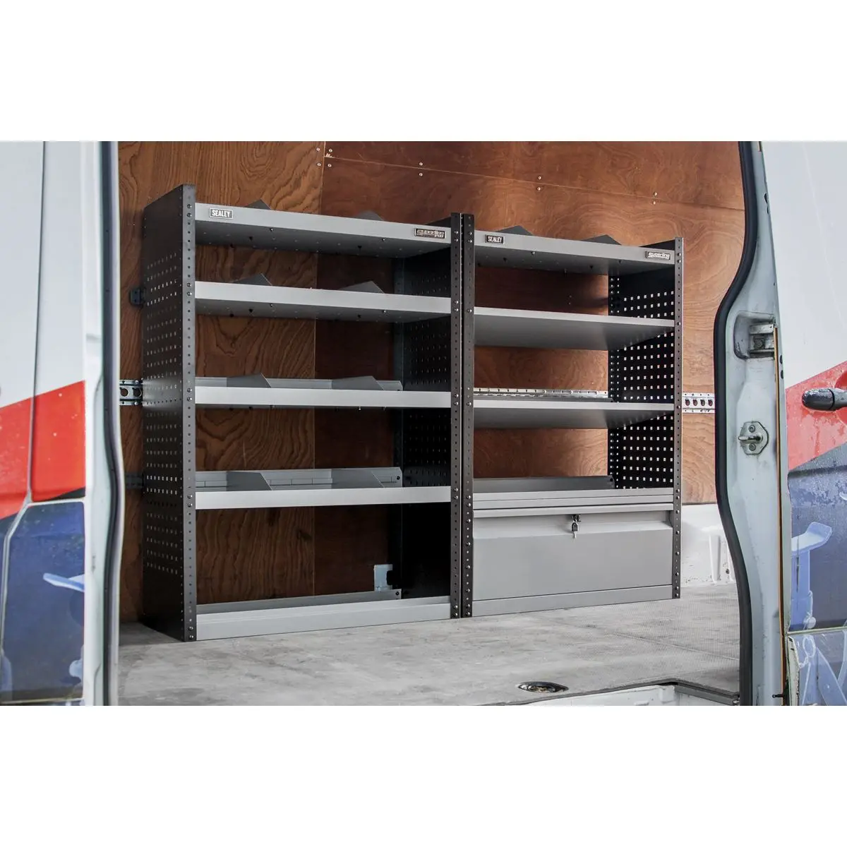 Sealey Superline Pro Modular Flat Shelf Van Storage Unit 925mm - Image 11